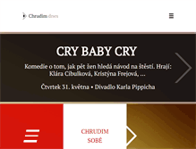 Tablet Screenshot of chrudimdnes.cz